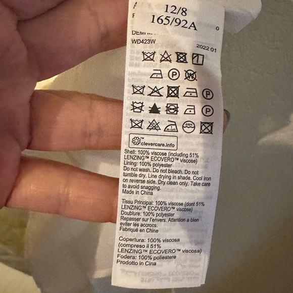 All Saints Demi Marais Dress Citrus Yellow Cocktail Dress 8 - Picture 8 of 9